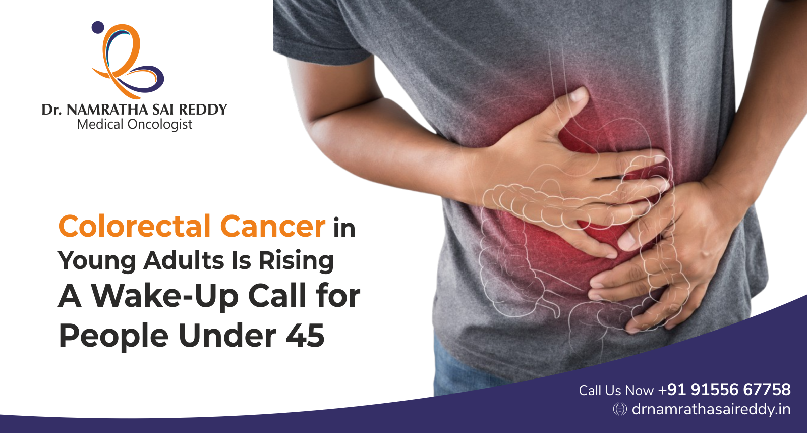 Colorectal cancer is no longer just a disease of older adults. Early awareness and screening can save lives.