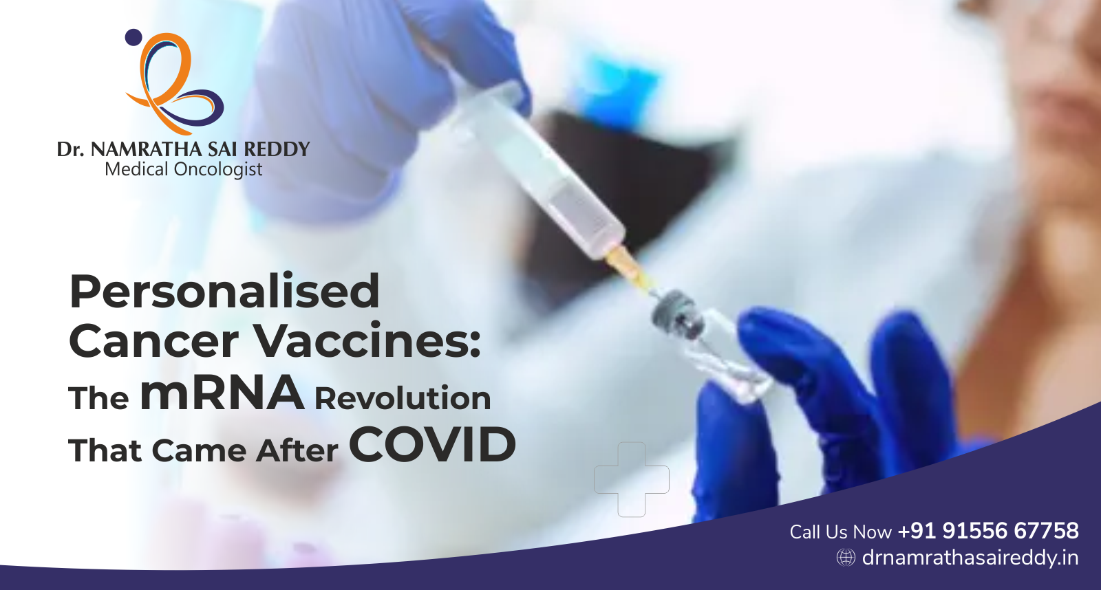 Personalised mRNA cancer vaccines train the immune system to recognise and attack cancer cells unique to each patient.