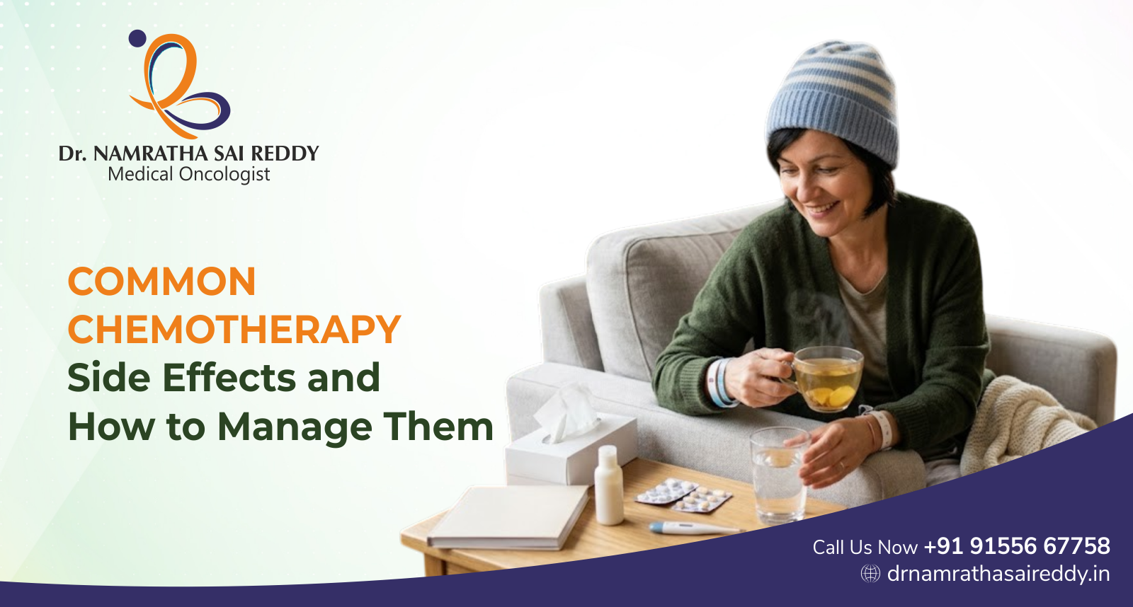 Modern chemotherapy side effects can often be effectively managed with supportive care, proper nutrition, hydration, and early medical intervention.